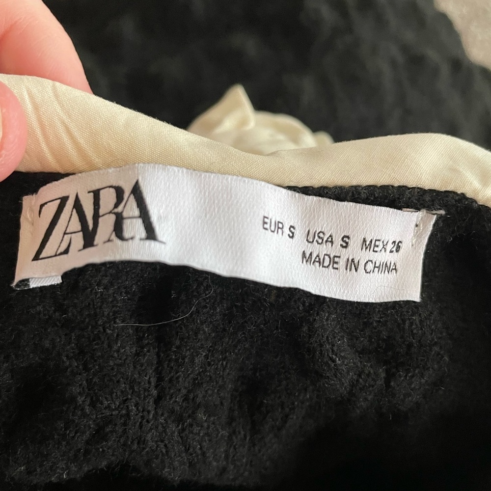 Zara cardigan with neck detail S - Picture 5 of 5